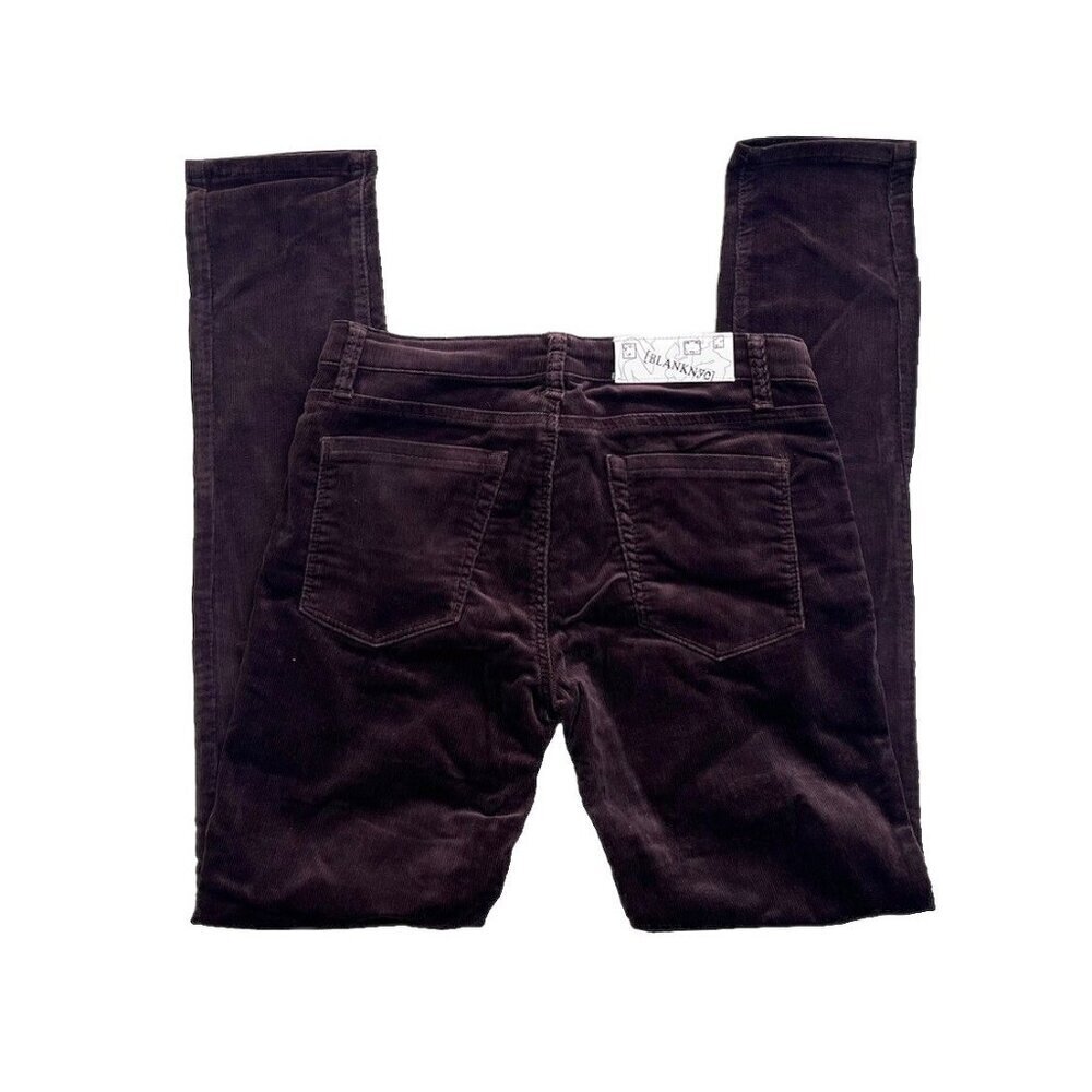 BLANKNYC Womens Brown Skinny Corduroy Pants Size 30 Stretch 5 Pocket Classic - Picture 10 of 15